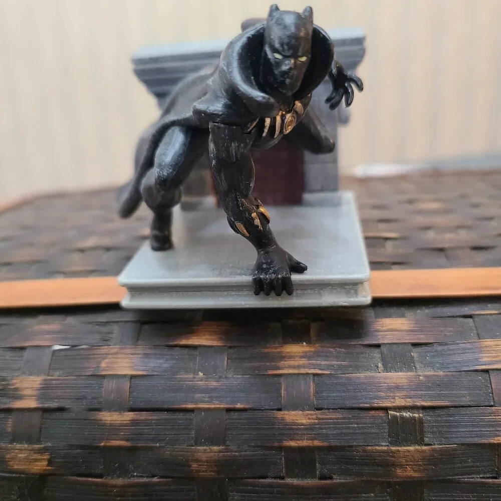 2011 Black Panther 3.5” Marvel Action Figure Cake Topper